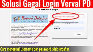Cara verval pd (peserta didik) di situs kemdikbud 2020 panduan lengkap operator sekolah mempunyai beberapa tugas yang berkaitan dengan pengelolaan data sekolah. Cara Mengatasi Gagal Login Verval Pd Youtube