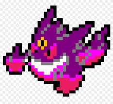 10 pokemon pixel art templates. Mega Gengar Pixel Art Pixel Art Pokemon Gengar Clipart 2904031 Pikpng