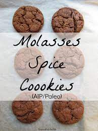 Squash And Sweet Potato Flour Molasses Spice Cookies Aip Paleo Sweet Potato Flour Aip Desserts Paleo Recipes Dessert