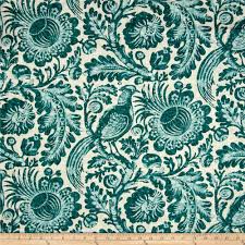 Great multi purpose fabric for drapery, bedding, upholstery, pillows or cushions. Waverly Tucker Resist Blend Teal Fabric Decor Blue And White Fabric Waverly Fabric