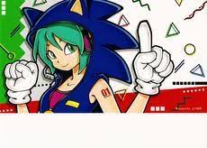 Hatsune Miku As Sonic Sonic Hatsune Miku Miku