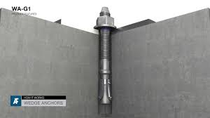 Knowing how to use concrete anchors will expand your scope of potential projects, both at home and professionally. How It Works Wedge Anchors Allfasteners Australia Youtube