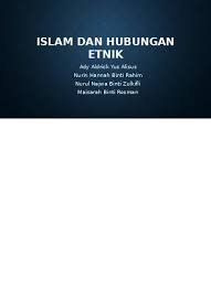 Islam dan keharmonian hubungan etnik3. Islam Dan Hubungan Etnik Ctu555 Slide