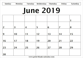 Blank Cute June Calendar 2019 Image September Calendar Calendar March September Calendar 2018
