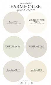 Good Farmhouse Color Palette Modern Farmhouse Color Palette Best Paint Colors For Modern Neutral Bedroom Paint Farmhouse Paint Colors Farmhouse Color Palette