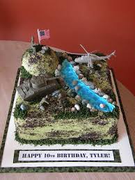 How to cut a tiered cake. 12 Tyler S 9th Birthday Cake Ideas Army Cake Cake Military Cake