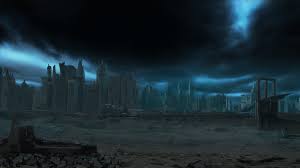 Destroyed City By Danielquigley Deviantart Com City Background City Background