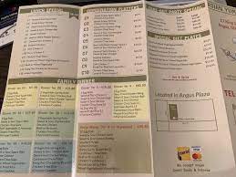 Menu At Asian Yummy One Restaurant Angus