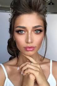 45 Wedding Make Up Ideas For Stylish Brides Beach Wedding Makeup Summer Wedding Makeup Marriage Makeup