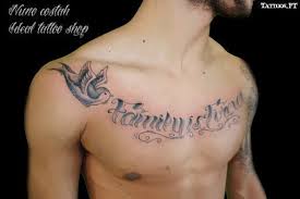 Chest tattoos for men provide the ideal canvas for powerful symbols of strength, pride, loyalty, courage Family Tattoos For Men Chest Tattoos Designs Family Tattoos For Men Tattoos Chest Tattoo