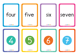 English flashcards for kindergarten and school. Hero Shepherd Printable Number Matching Cards 1 10 Number Memory Game For Kids