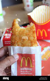 Mcdonald S Hash Browns Stock Photo Alamy