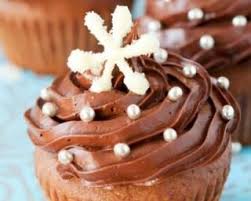 Cupcakes De Fetes Tout Chocolat Sans Matieres Grasses Recette Cupcake Chocolat Recette Cupcake Tout Chocolat
