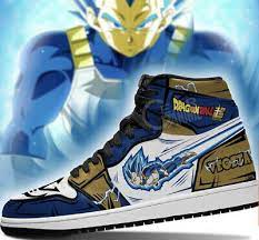 Dragon Ball Z Vegeta Shoes Size Custom Shoes And Various Sizes Upon Request  | eBay