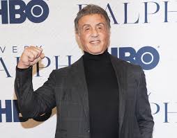 The sprawling property is cliffside with a pool overlooking los angeles. Sylvester Stallone Debuts A Charming Full Head Of Gray Hair