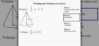How to calculate the radius and volume of a cone? How To Find The Volume Of A Cone Quickly Math Wonderhowto