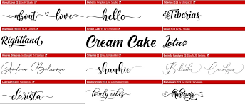 Calligraphy is an ancient writing technique using flat edged pens to create artistic lettering using thick and thin lines depending on the direction of the stroke. 107 Calligraphy Aesthetic Fonts How To Get Them For Free