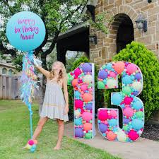 Birthday Party Places In San Antonio Balloons Boutique San Antonio On Instagram T H I R T E E N Happiest Birthday To Such A Sweet Girl I Know It Must N In 2020 Happy Birthday Balloons Sweet Girls