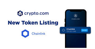 An image of a chain link. Crypto Com Lists Chainlink S Link Token