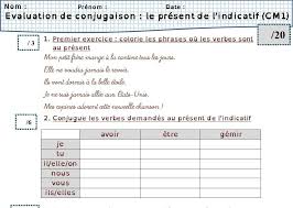 Conjugaison Ma Maitresse De Cm1 Cm2 Conjugaison Cm1 Cm2 Cm1