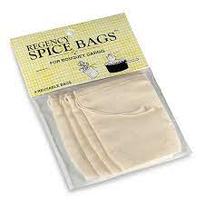 This pack has 12 unbleached cotton cheesecloth bags with integrated drawstrings, and each measures 4 x 6. Spice Bags Set Of 4 Bed Bath Beyond