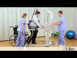 Call us today to get started! Hill Rom Liko Lifts Slings Gait Training Bariatric Patient Youtube