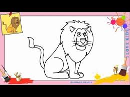 Dessin Lion Facile Comment Dessiner Un Lion Facilement Etape Par Etape Youtube Comment Dessiner Un Lion Dessin Lion Dessin Lion Facile
