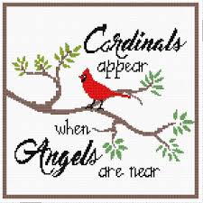 Free Cross Stitch Pattern Cardinal Bird Counted Cross Stitch Pdf Pattern Cardinals Appear When Angels Etsy Cross Stitch Tree Cross Stitch Angels Cross Stitch Tattoo