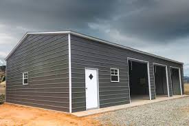 Sabbath Garage 24x50x12 Big Buildings Direct In 2020 Metal Garage Buildings Metal Garages Garage Door Design