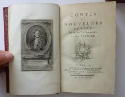 Jean de la fontaine et avénarius d'ardronville musique : Contes Et Nouvelles En Vers Plassan Chevalier 1792 Par La Fontaine Jean De Mesnard Comptoir Du Livre Ancien
