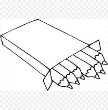 This coloring page of pencil crayons (in france they are just called crayons, the crayola crayons have a different name) was requested by a teacher who wanted to display it on the door of her class. Colored Pencil Coloring Pages Png Image With Transparent Background Toppng