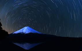 Night Mount Fuji Wallpapers Top Free Night Mount Fuji Backgrounds Wallpaperaccess