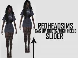 Cas Up Boots High Heels Slider The Sims 4 Download Simsdomination Sims 4 Sims The Sims 4 Download