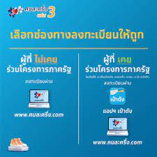 เช็คสิทธิ์เราชนะคนละครึ่งไม่ผ่าน ขอทบทวนสิทธิ์ใหม่ได้ ระหว่างวันที่ 8 ก.พ. Smablrrwfvt5zm