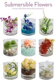 Diy Wedding Flowers Submersible Flowers For Your Wedding Submersible Flowers Flower Arrangements Submersible Centerpieces