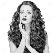 See more ideas about hair, hair extensions, long hair styles. Beautiful People Woman Curly Hair Fashion Girl With Healthy Stock Photo Picture And Royalty Free Image Image 78785961