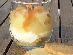 Verrine De Poires Cr Egrave Me Caramel Au Beurre Sal Eacute Verrine De Poire Creme Caramel Recette Verrine