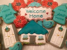 Welcome Home Cookie Decorating Icing Sugar Cookies Decorated Creative Cookies
