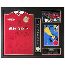Ich wünsche ihnen ein glückliches einkaufen! Manchester United Signed Framed 1999 Champions League Final Football Shirt Costco Uk