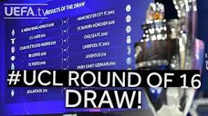 2020 21 Uefa Champions League Round Of 16 Draw Youtube