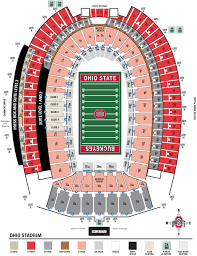 stadium seating section michigan stadium seating chart