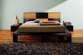 Soho Platform Bed W Zebrano Panels By Doimo Modern Bed Italian Bedroom Furniture Platform Bedroom Sets