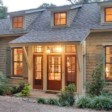 Yhe lawn has to be graded correctly. Front Door Dormers Houzz