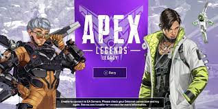 We would like to show you a description here but the site won't allow us. Apex Legends News On Twitter If You Can T Connect To Servers On Apex Legends It S Not Just You Players Reporting Connection Errors In Multiple Regions Https T Co Gkosvuqbyo