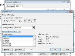 2) click the new document button. Printing Labels Word Terat