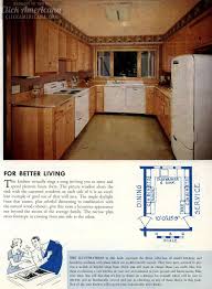 From the kitchen to the living room, find recessed light fixtures for every need. 9 Colorful Mid Century Kitchen Remodels Retro Floorplans From 1954 Click Americana