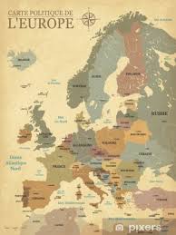 L'europe de l'est est appelé ainsi car elle se situe tout simplement à l'est du continent européen. Fototapete Carte Europa Avec Capitales Textur Vintage Retro Textes Francais Vecteur Cmjn Pixers Wir Leben Um Zu Verandern