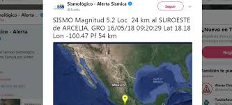 Audio y animacion de la alerta sismica mexico. Tiembla En Guerrero Causa Susto Alerta Sismica En Cdmx Aristegui Noticias