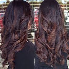 Black And Red Balayage Hair Dark Brown With Auburn Highlights Lowlights By Jeanette Hair Styles Hair Color Dark Long Hair Styles