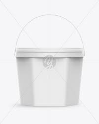 Download Matte Ice Cream Bucket Mockup In Bucket Pail Mockups On Yellow Images Object Mockups PSD Mockup Templates